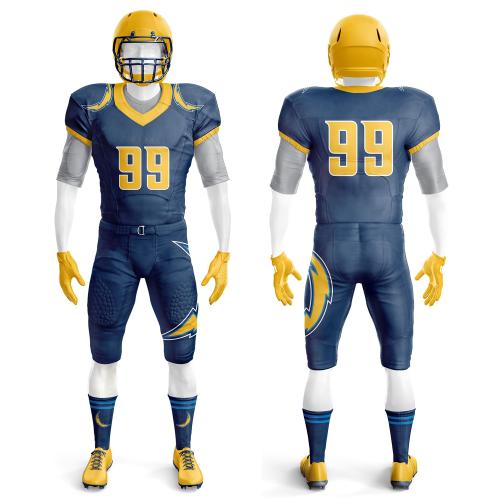 Sublimated American Football Uniform